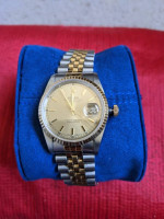 Genuine Rolex Datejust 36mm Champagne  Dial in Excellent Condition