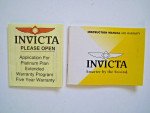 Invicta Box Yellow Original IPM-80 Invicta Collector BOX + OutSide BOX