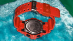 CASIO G-Shock Near Mint 53mm Gold Characters Over Neg LCD Mean LOOKING