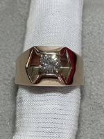 Mens diamond ring