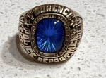 14kt Gold Police Ring HEAVY 25.2 Grams 23 Years Old NOT SCRAP