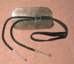 Sterling Silver and Turquoise Bolo Tie by David Zachary