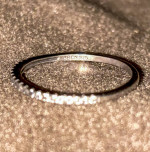 92.5% Silver Engagement Ring (large or men’s)