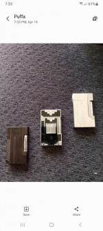 st Dupont lighter  007 brand new and 1 Egyptian lighter