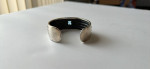 Sterling Silver Bracelet with Brilliant Blue Topaz. Handcrafted