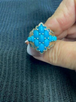 Sleeping Beauty Turquoise Ring