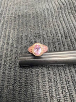 Pink Morganite Ring