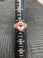 Pink Morganite Ring