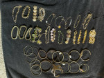Gold tone costume jewlery