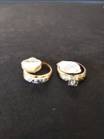 New Diamond Wedding And Engagement Ring Set