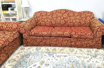 Classic Sofa & Sleeper, Beautiful Damask Sofa in Great Condition