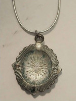 19 inch Silver Necklace with Pendant
