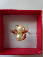 14K Golden Pearl Ring