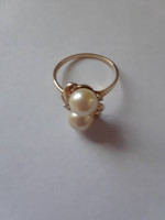 14K Golden Pearl Ring