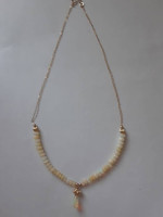 14K Opal Necklace