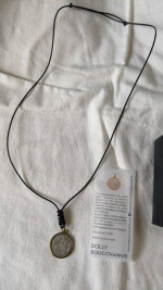 Greek 20 Drachmai coin necklace