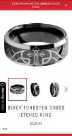 Tungsten Ring (Size 7)