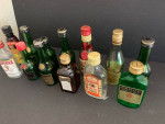 Lot of mini liquor snd wine bottles