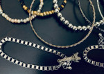 Lot of bangles and bracelets