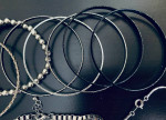 Lot of bangles and bracelets