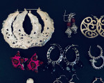 Mixture of 18 pairs various fashion earrings