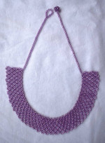 Beaded necklaces from Colombia