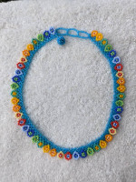 Beaded necklaces from Colombia