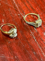 Gold & Diamonds rings