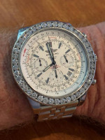 Breitling Bentley w/diamond bezel