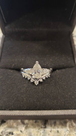Wedding ring set, flawless condition