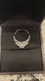 Wedding ring set, flawless condition