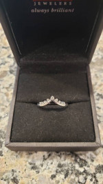 Wedding ring set, flawless condition