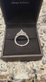 Wedding ring set, flawless condition