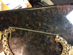 Gold Bracelet Coin seven Antique