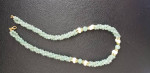 Braided Bead/Pearl Necklace-"NEW"