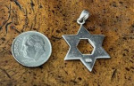 Star of David Sterling Silver