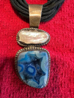 Unique 2 Stone Necklace