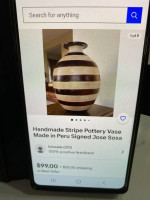 Peruvian Brown Vase