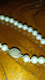 Sterling Silver 925 Cultured Baroque style pearls