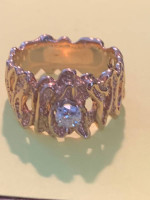 Men’s Gold / Diamond Wedding Ring