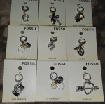 NEW Fossil Charm Bracelet + 9 charms NEW