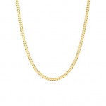14k/10k Solid Gold 2mm Franco Chain Necklace