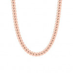 14k Solid Gold Cuban Chain Necklace
