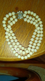 3 Strand Butterfly clasp bracelet