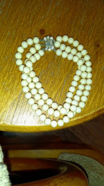 3 Strand Butterfly clasp bracelet