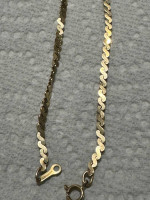 14k Gold bracelet 8 inch