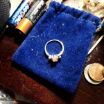 Nice ring pink moon