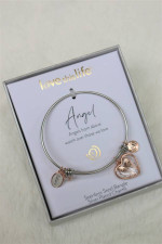 Love This Life Angel Bracelet