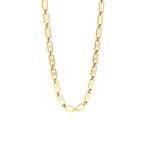 14k Solid Gold 480 Link Necklace