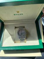 Iced out Rolex